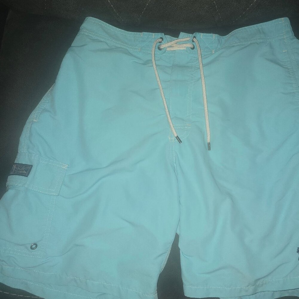 Mens  POLO by Ralph Lauren  Swim Trunks Netted Size Large